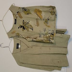 Carol Anderson Collection Vintage Linen 3 piece Set